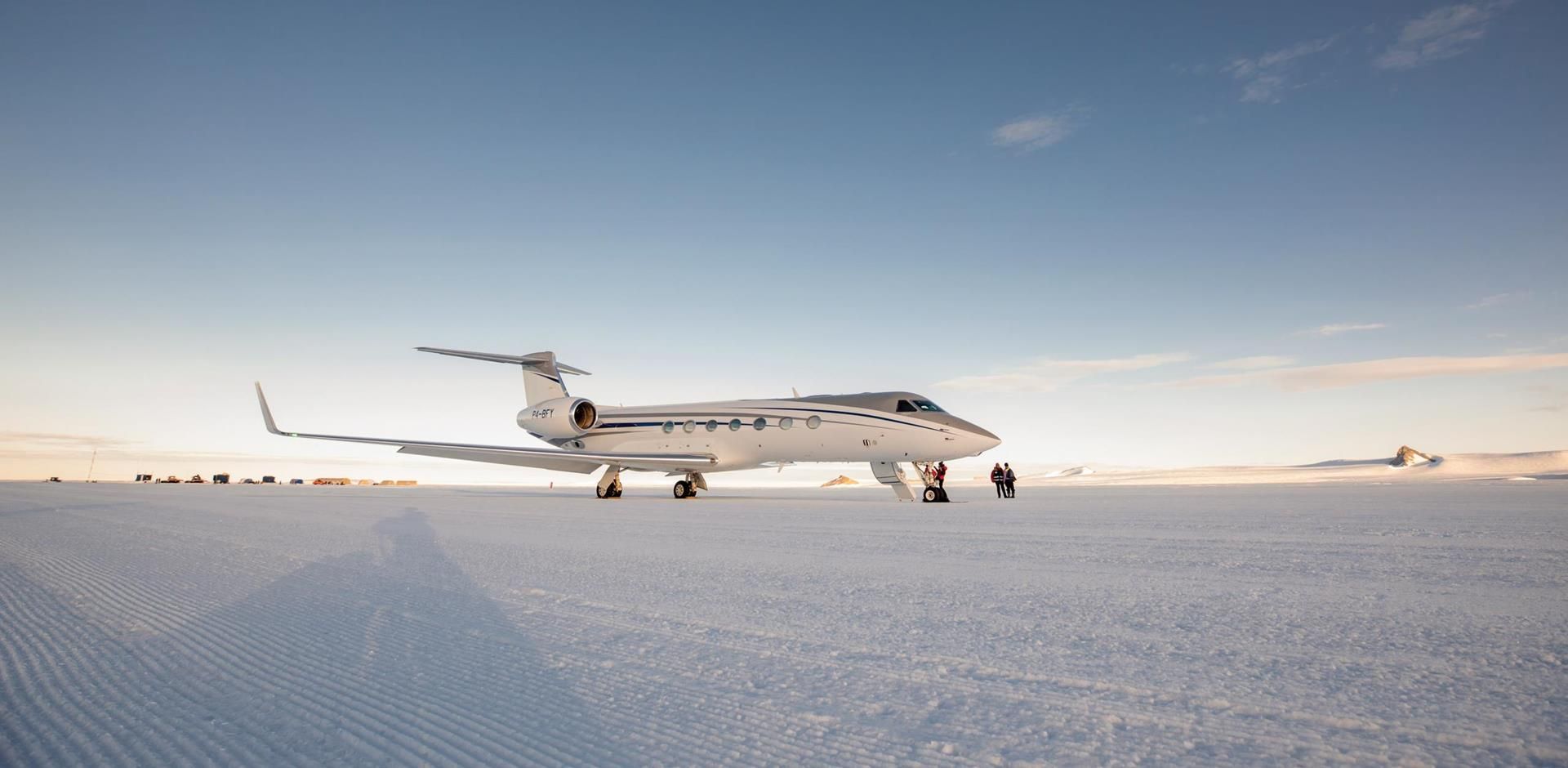 North Pole, South Pole, Private Jet exotic destination