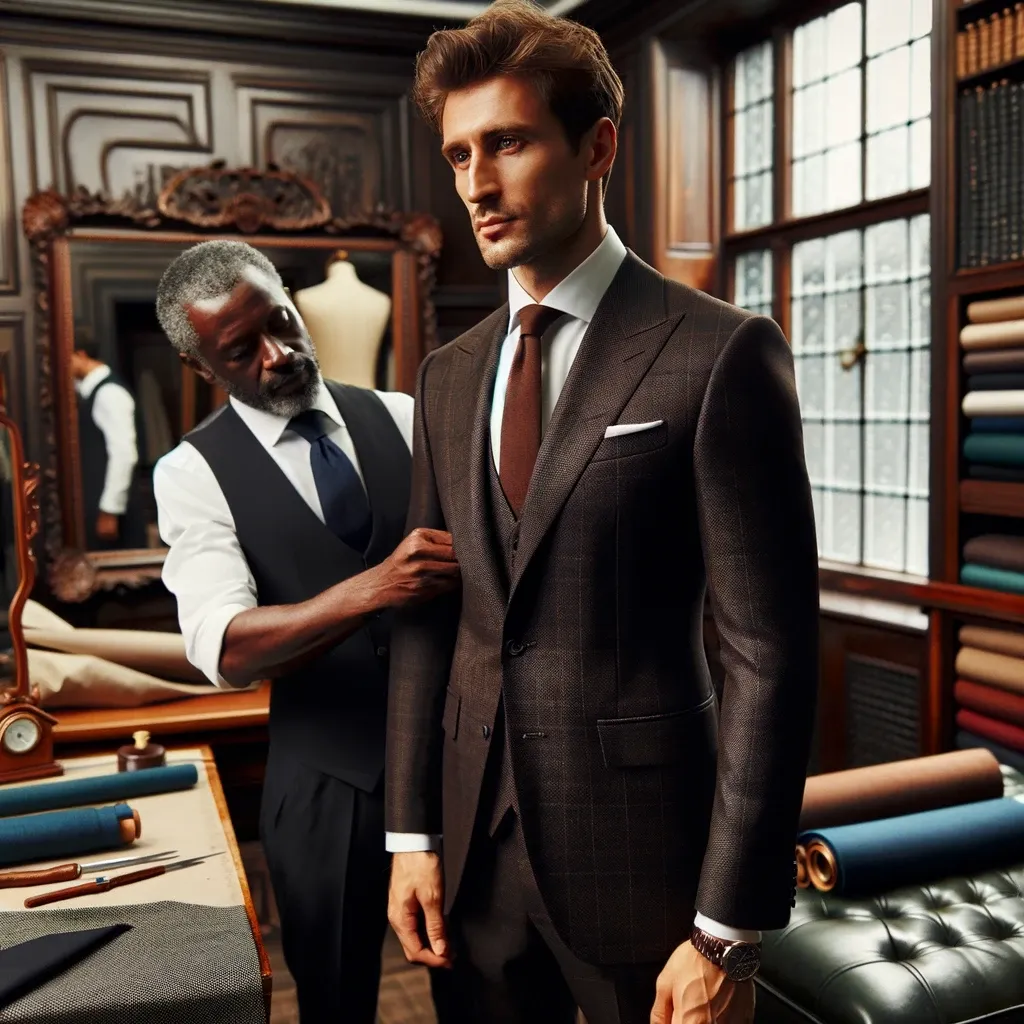 The Art of Bespoke Tailoring * Crafting Elegance Stitch by Stitch