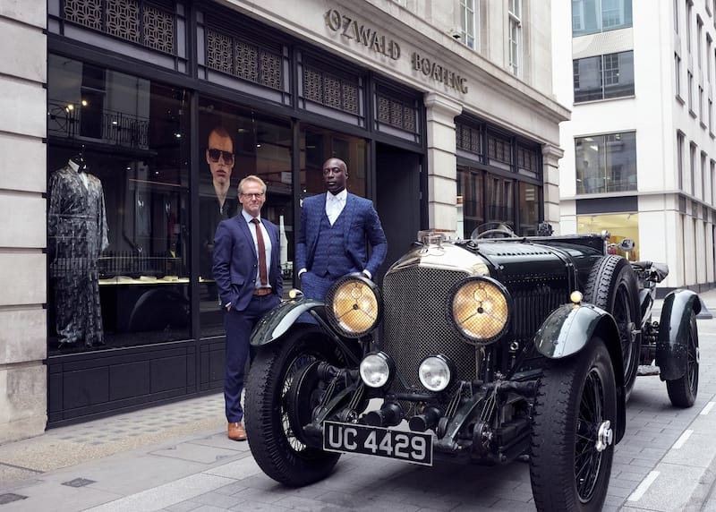 The Modern Maverick: Ozwald Boateng outside his Saville Row store in London