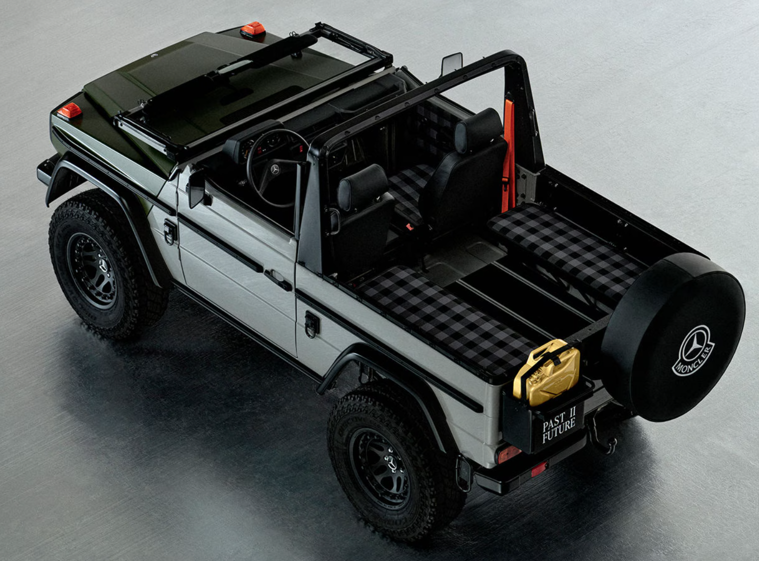 Classic G Wagon meets Moncler Luxury